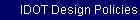 IDOT Design Policies